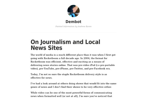 Independent Publisher theme site design template sample