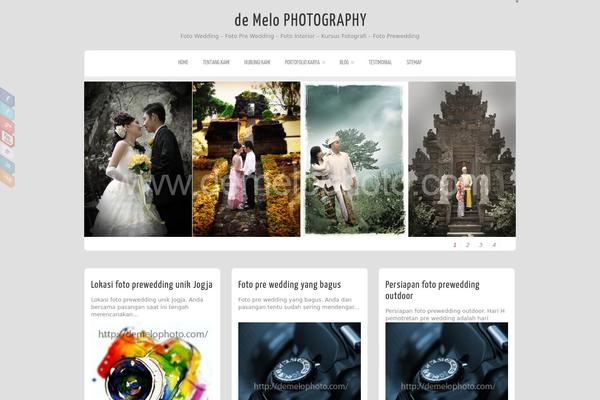 Zenon Lite theme site design template sample