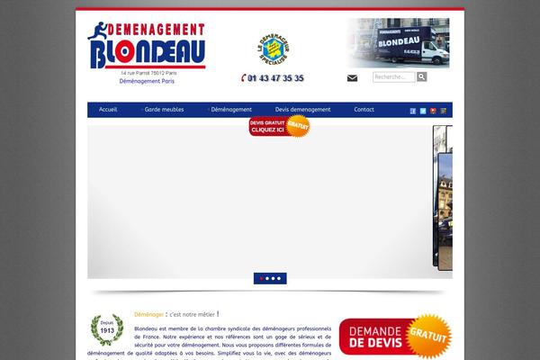 Blue Diamond theme site design template sample