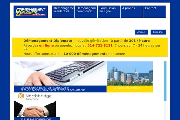 One Touch theme site design template sample