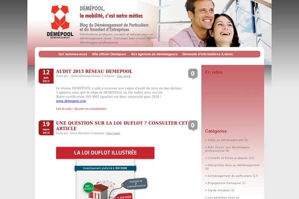 Default theme site design template sample