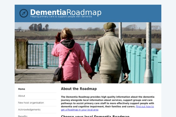dementiaroadmap.info site used Drm