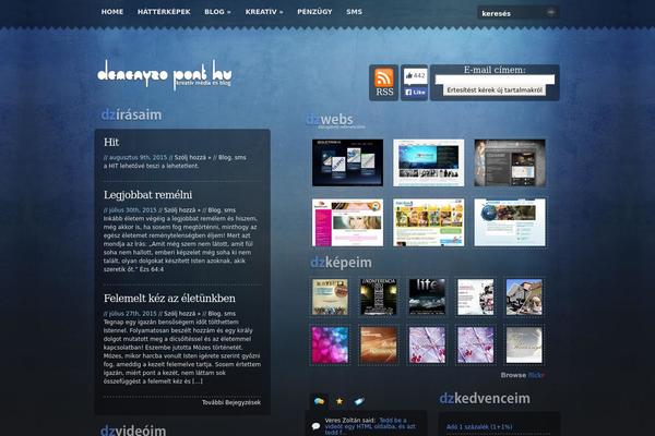 Irresistible theme site design template sample