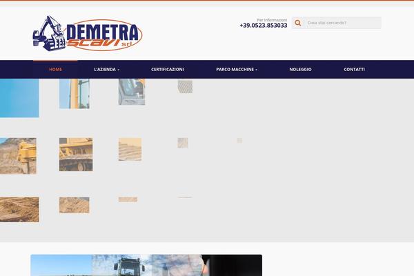 Reviver theme site design template sample