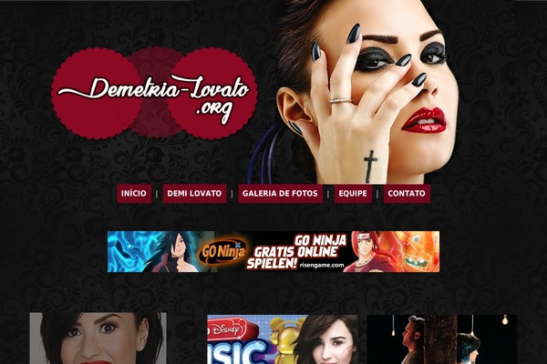 Nomad theme site design template sample