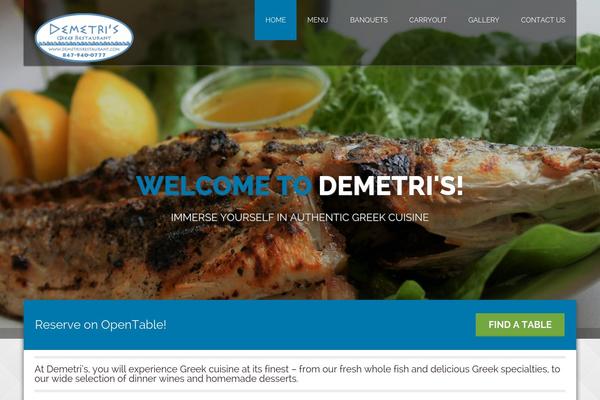 Honma theme site design template sample