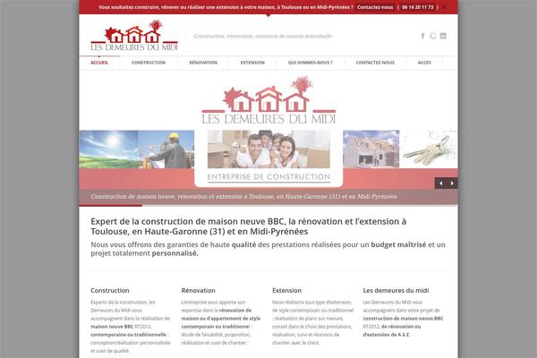ELOGIX theme site design template sample