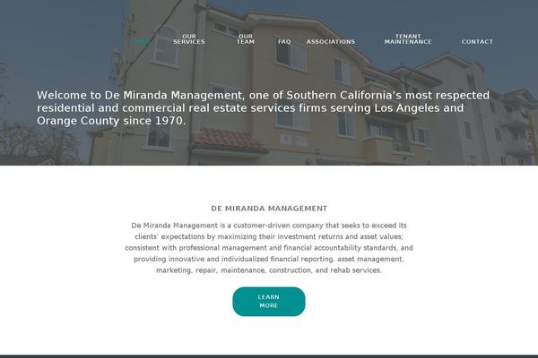 demiranda.com site used Interior-pro