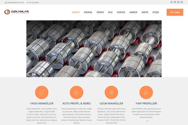 demircelik.com site used Steel-factory