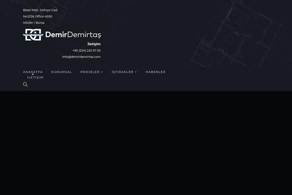 Theratio theme site design template sample