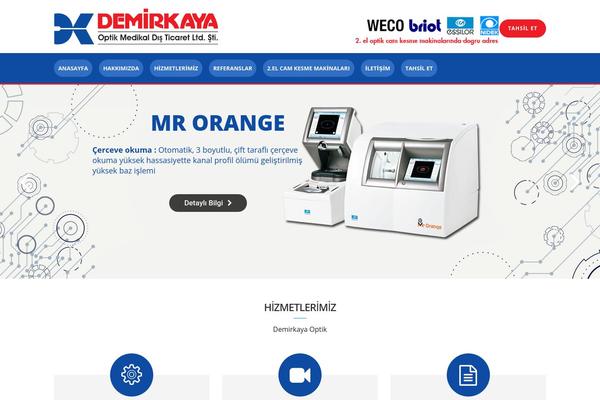 Ostrya theme site design template sample