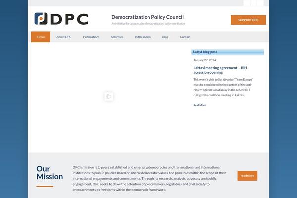 democratizationpolicy.org site used Consuloan-child