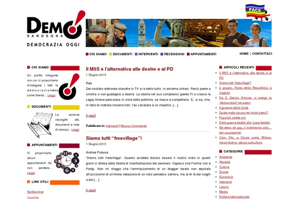 Demo theme site design template sample