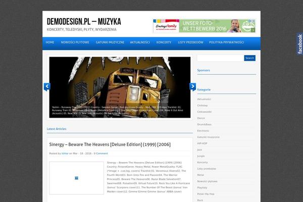 Canyon theme site design template sample