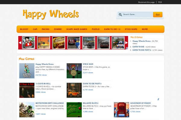 Durus theme site design template sample