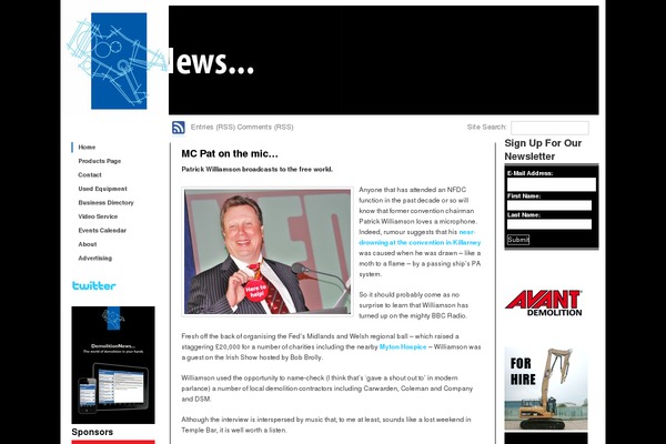WP-Andreas01 theme site design template sample