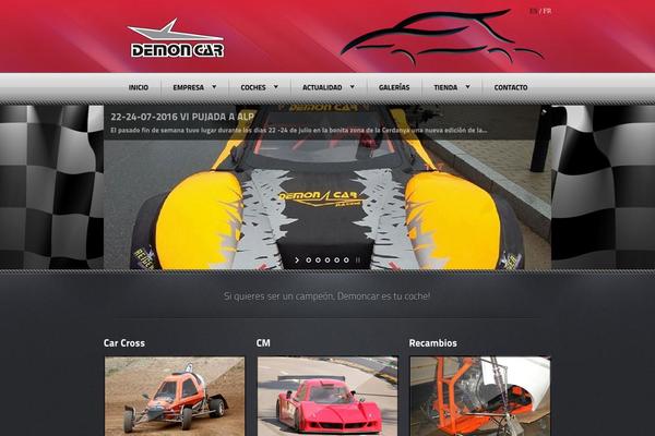 Radial theme site design template sample