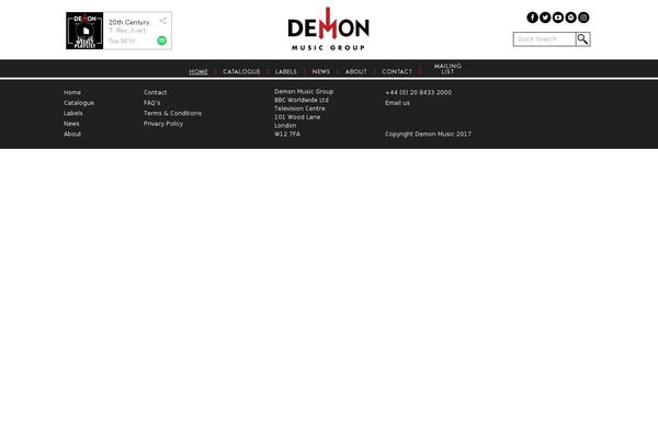 demonmusicgroup.co.uk site used Dmg