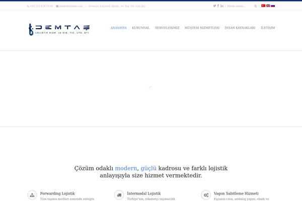 Invicta theme site design template sample