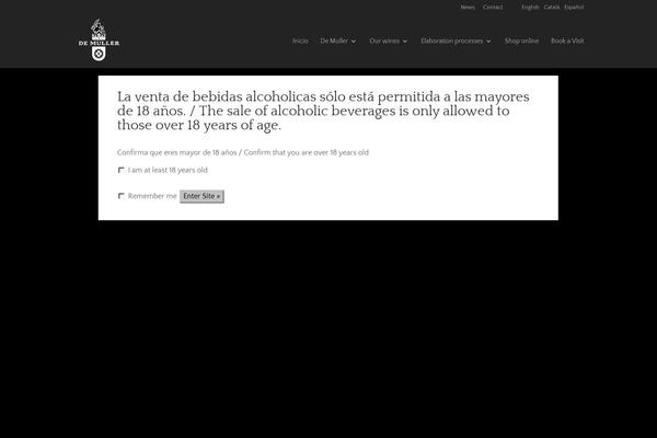 demuller.es site used Divim