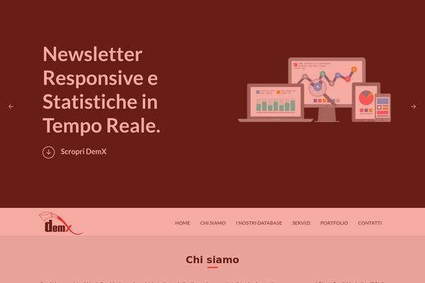 OneEngine theme site design template sample