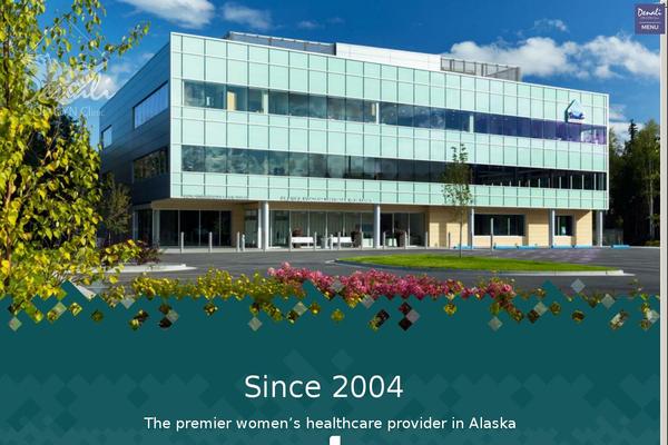 Denali theme site design template sample