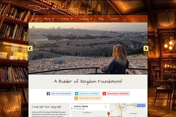 Born theme site design template sample