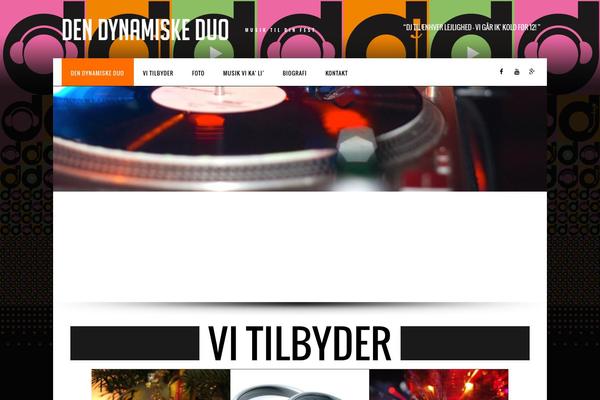 IronBand theme site design template sample