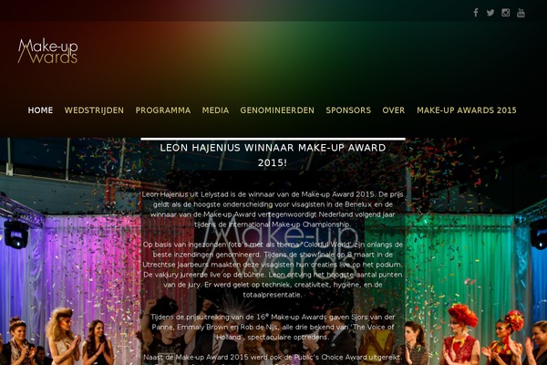 Event theme site design template sample