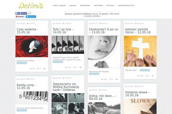 Zefir theme site design template sample