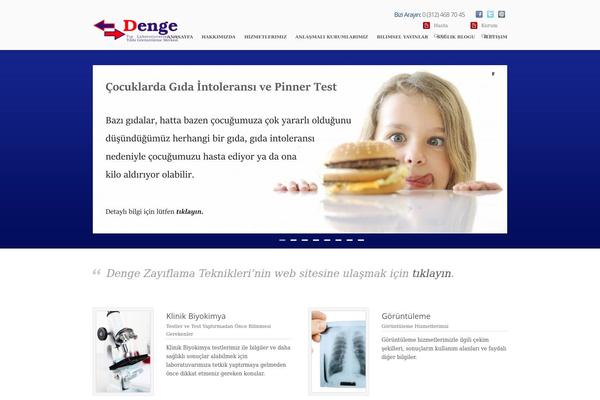 Care theme site design template sample