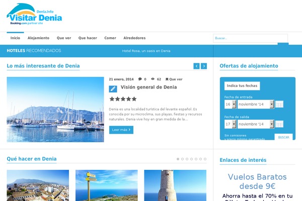 denia.info site used Observe