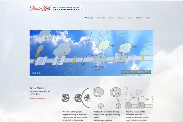 Classica theme site design template sample