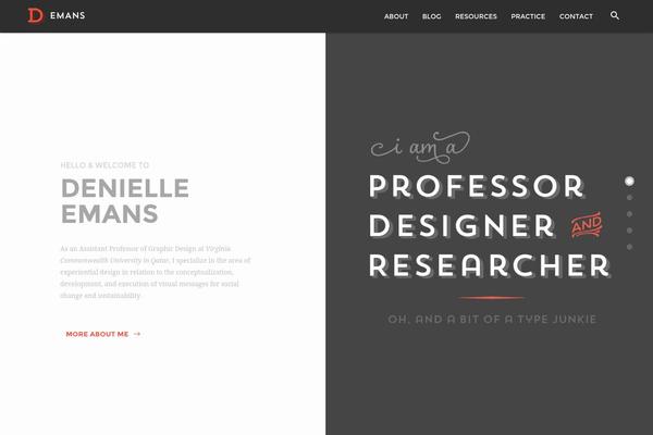 denielleemans.com site used Getphoto