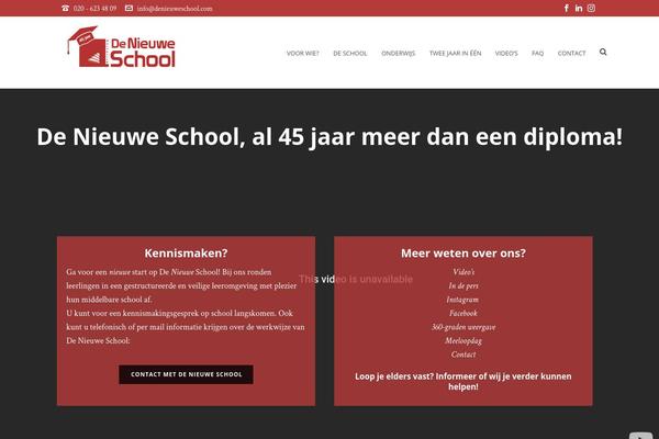 Jupiter Child theme site design template sample