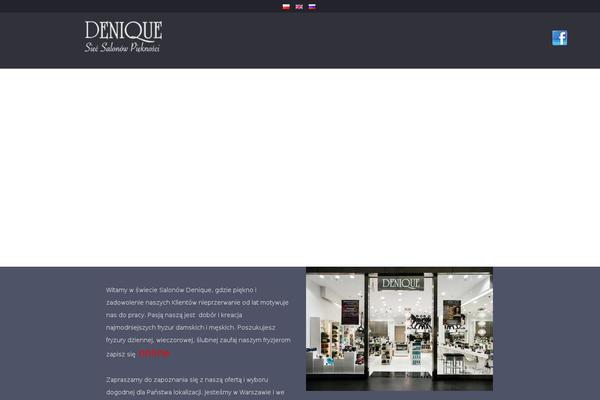 denique.pl site used Webmajster