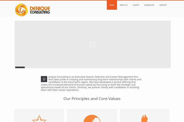 BUILDER theme site design template sample