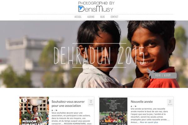 denis-musy.com site used Solofolio