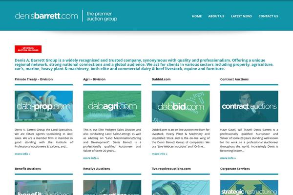 denisbarrett.com site used Dab