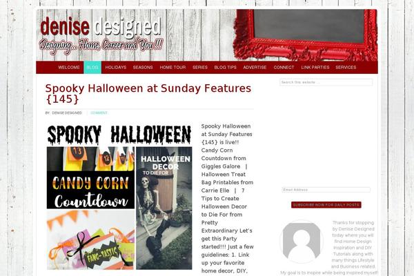 Modern Blogger Pro theme site design template sample