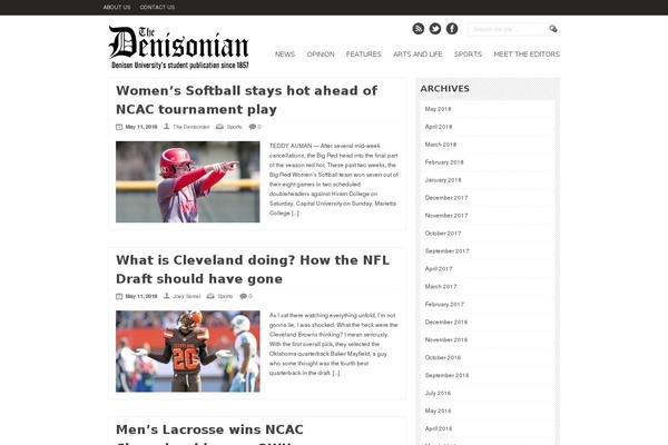 ArimoLite theme site design template sample