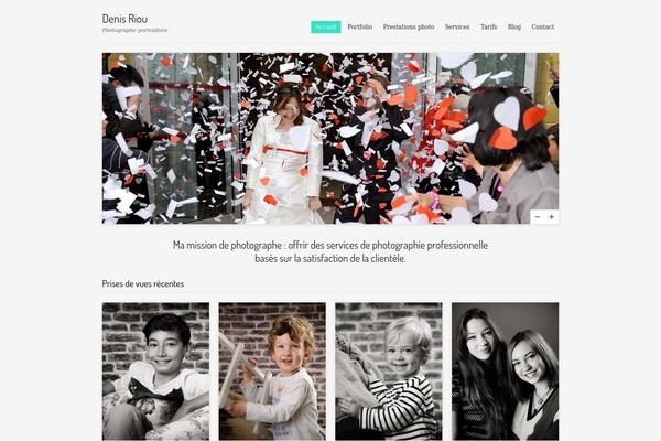 Minimal-desire theme site design template sample