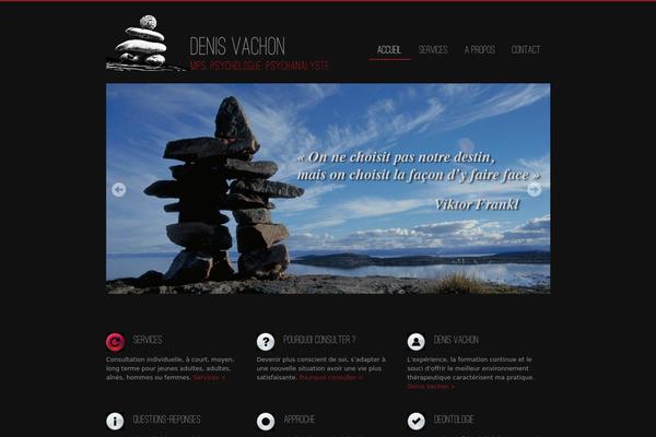 Good Minimal theme site design template sample