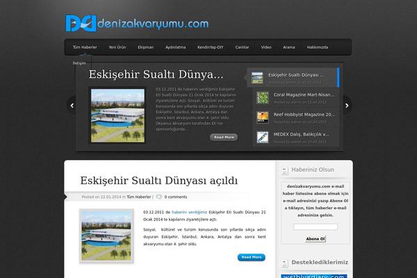 Da theme site design template sample