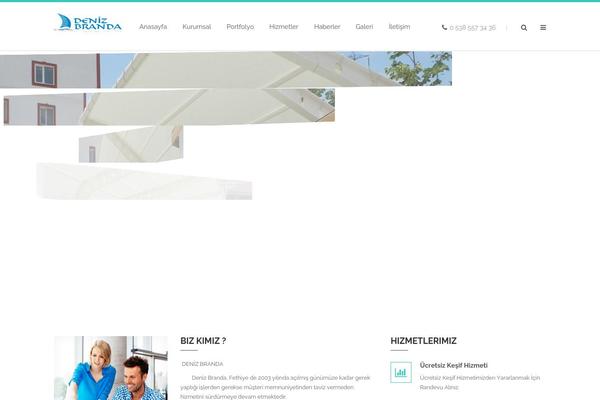 Compact theme site design template sample