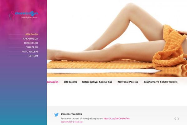 BeautySpot theme site design template sample