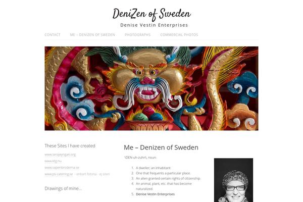 Gridsby theme site design template sample