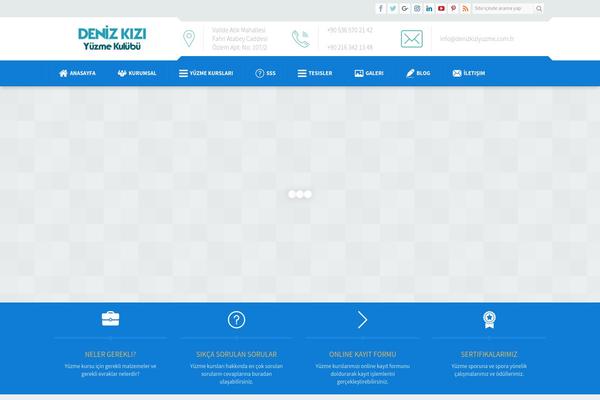 Yakamoz theme site design template sample