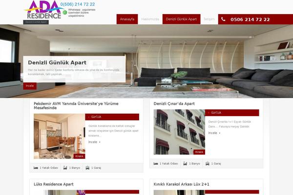 Site using Pretty Rev Slider plugin