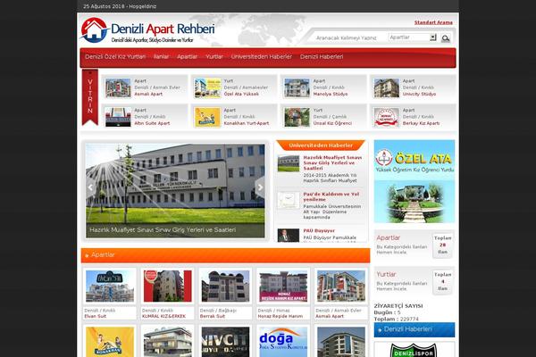 Emlak theme site design template sample